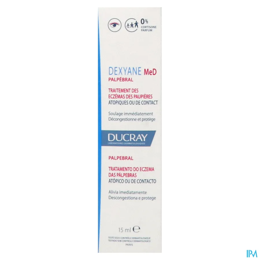 packshot van Ducray Dexyane MeD Palpebral Oogleden 15 ml