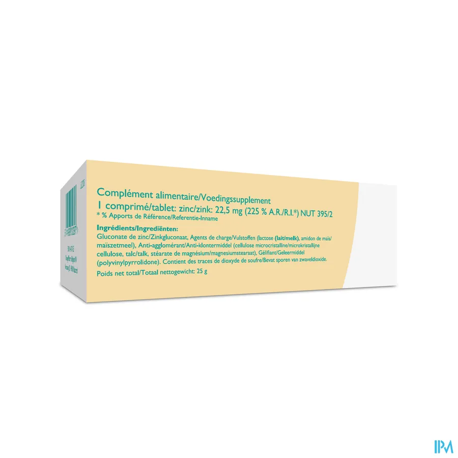 packshot van Zincotabs 120 tabletten