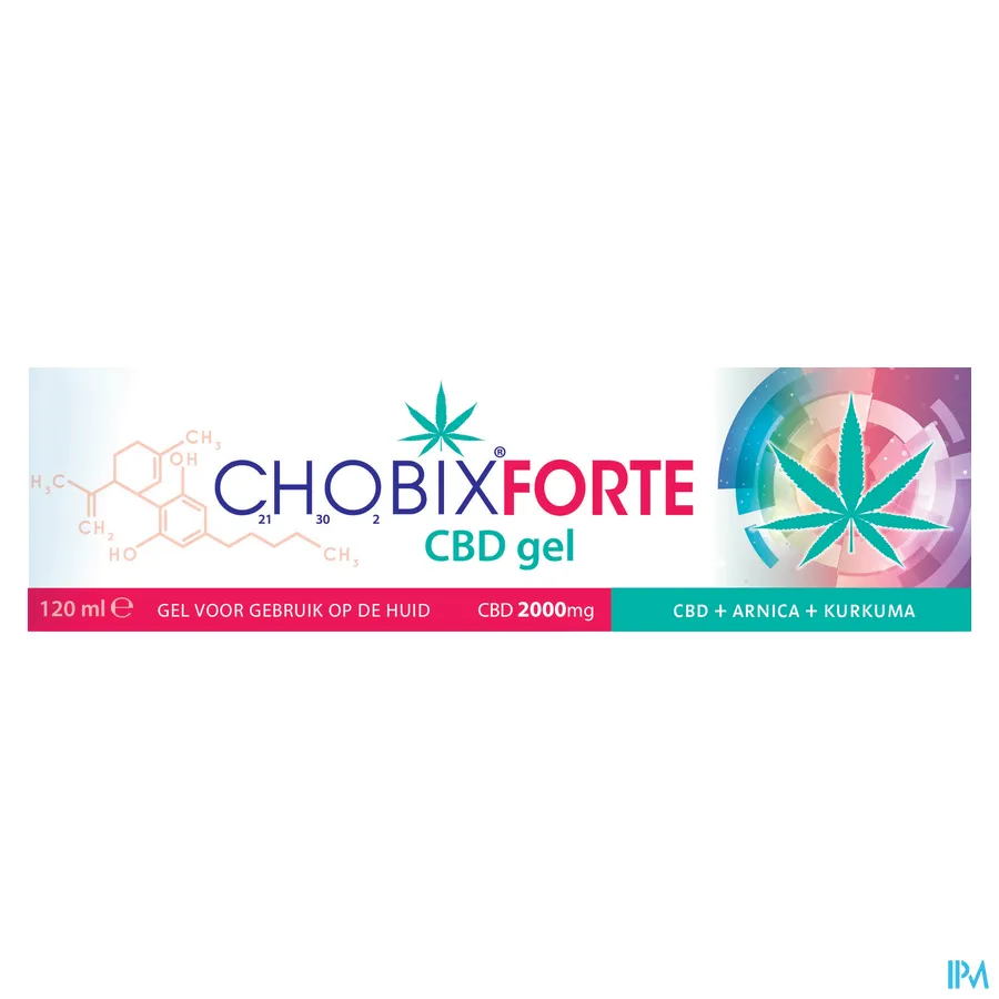 packshot van Chobix Forte CBD Gel 120 ml