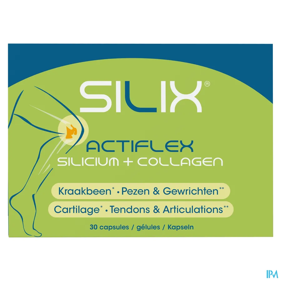 packshot van Silix Actiflex 30 capsules