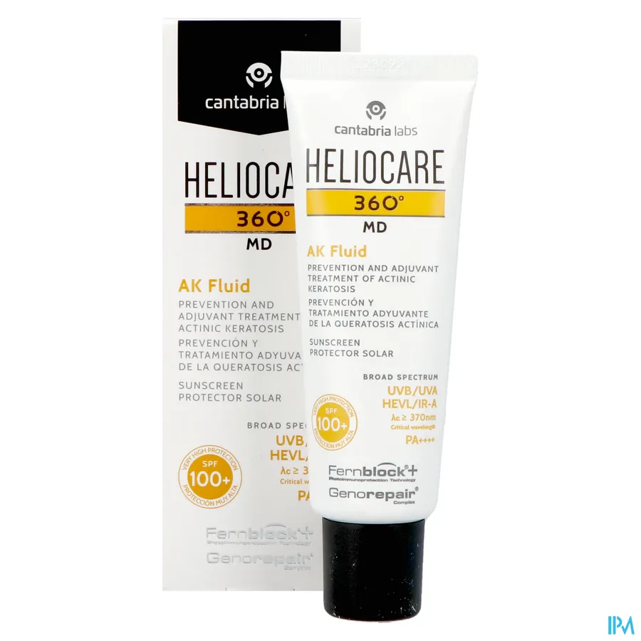 productshot van Heliocare 360° MD AK Fluid 50 ml