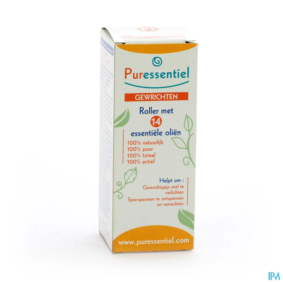 packshot van Puressentiel Roller voor Spieren en Gewrichten 75 ml