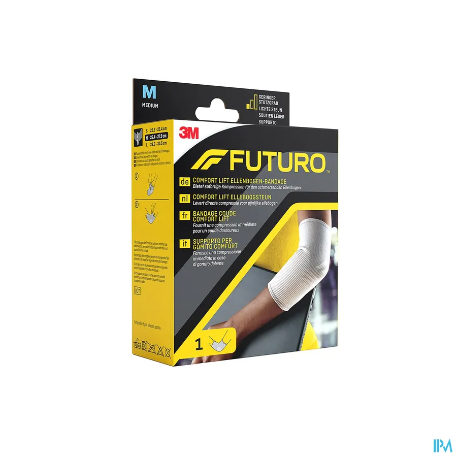 packshot van Futuro Comfort Lift Ellenbogen-Bandage Medium (Zachte Steun)