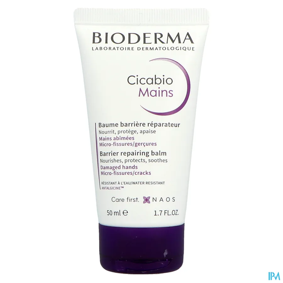 packshot van Bioderma Cicabio Handcrème 50 ml