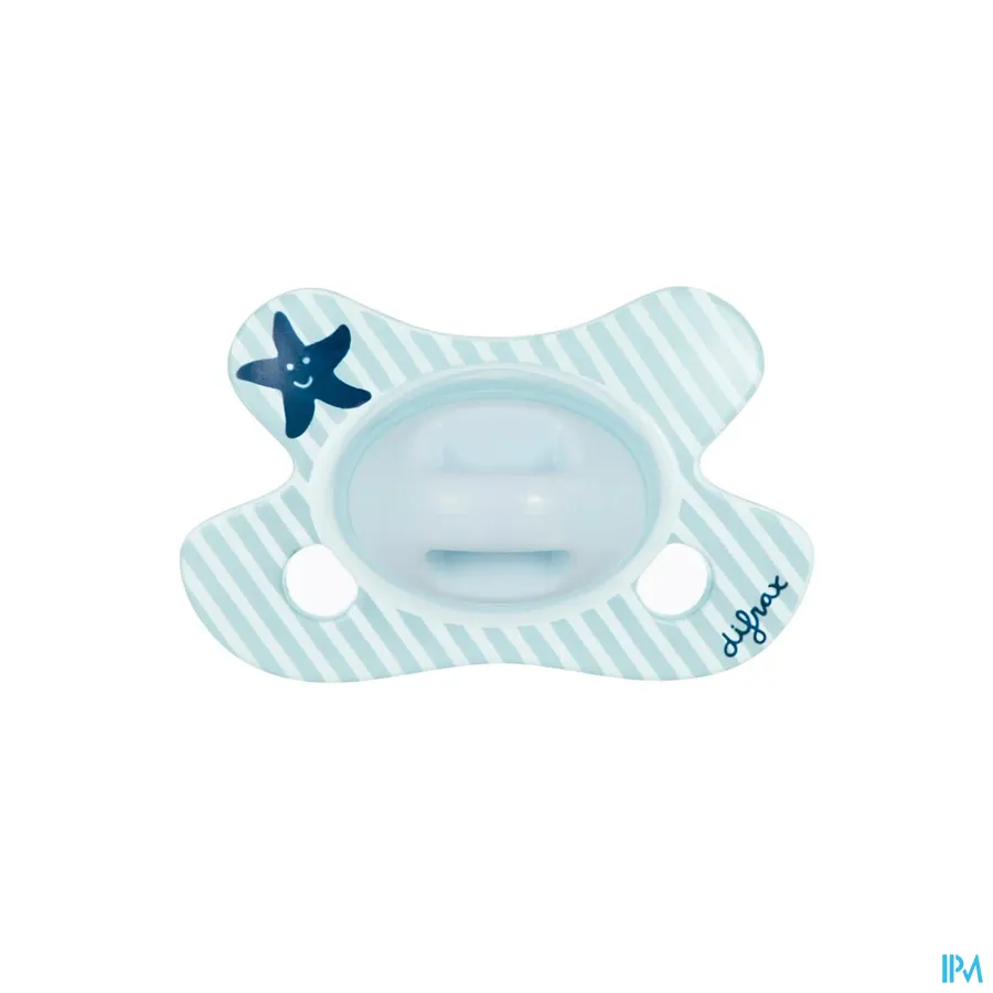 productshot van Difrax Fopspeen Newborn Dental Silicone -2/2m