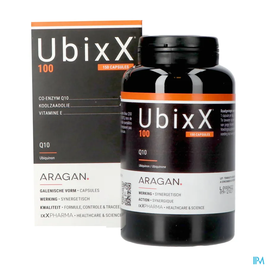 productshot van UbixX 100 150 capsules