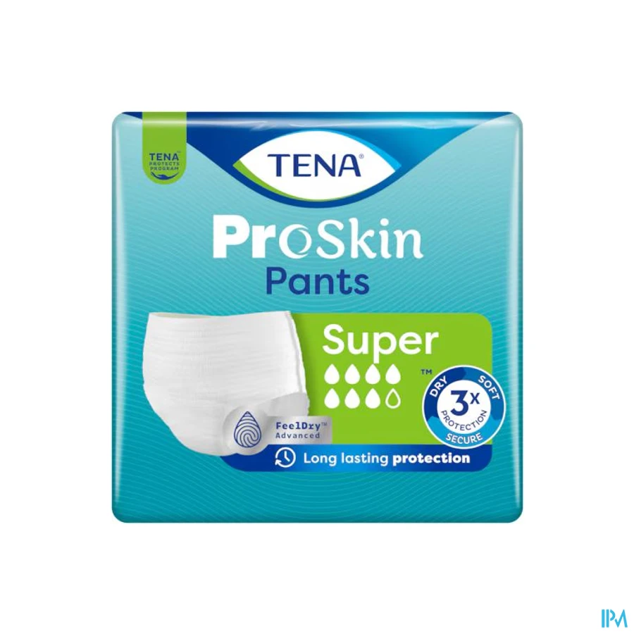 packshot van TENA ProSkin Pants Super L - 12 stuks