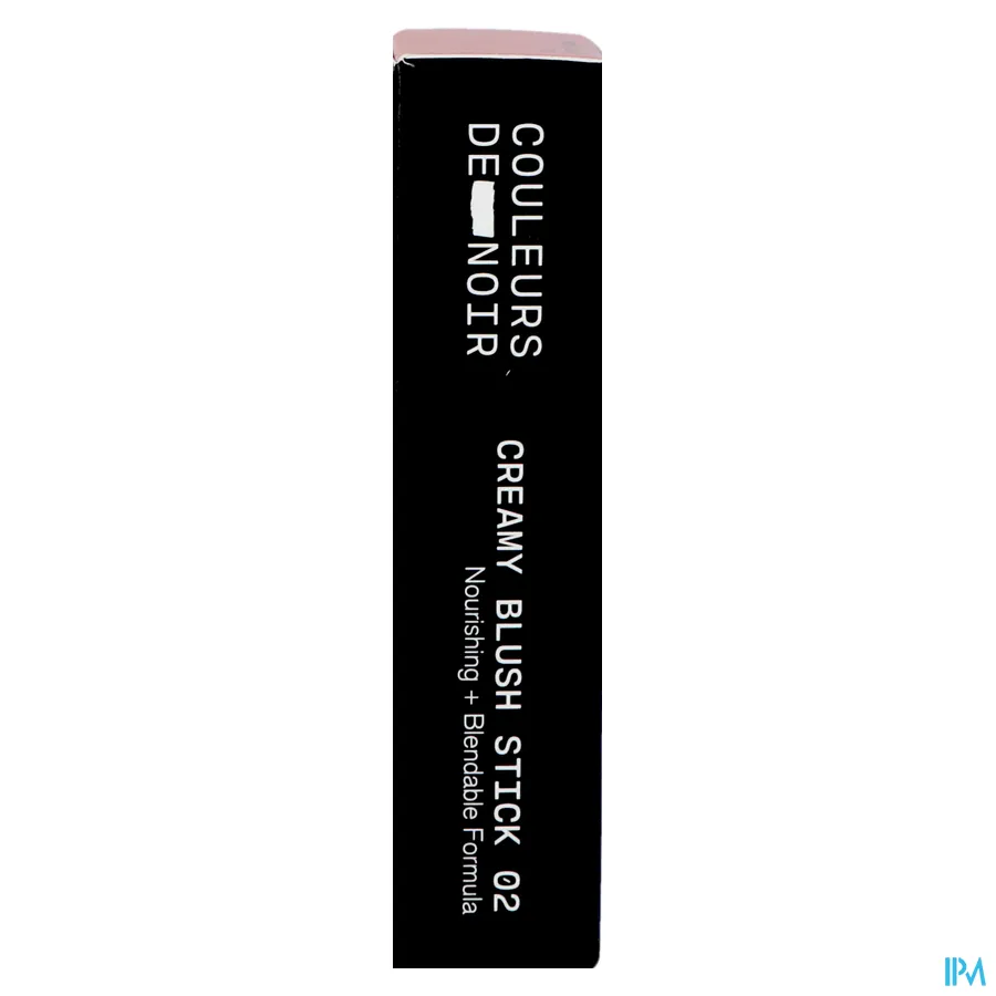 packshot van Couleurs de Noir Creamy Blush Stick 02 Soft Pink