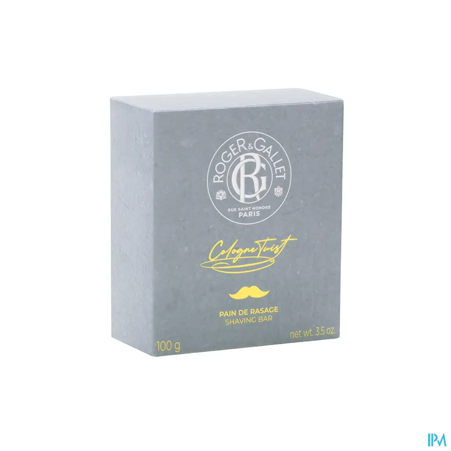 packshot van Roger & gallet Cologne Twist Scheerzeep Solid 100 g