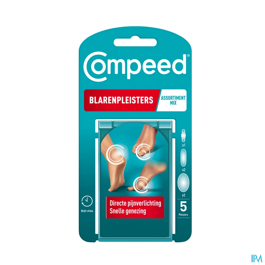 packshot van Compeed Assortiment Blarenpleisters 5 Stuks