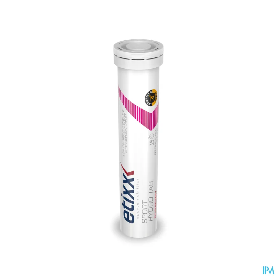 productshot van Etixx Sport Hydro Tab met Frambozensmaak 45 Bruistabletten