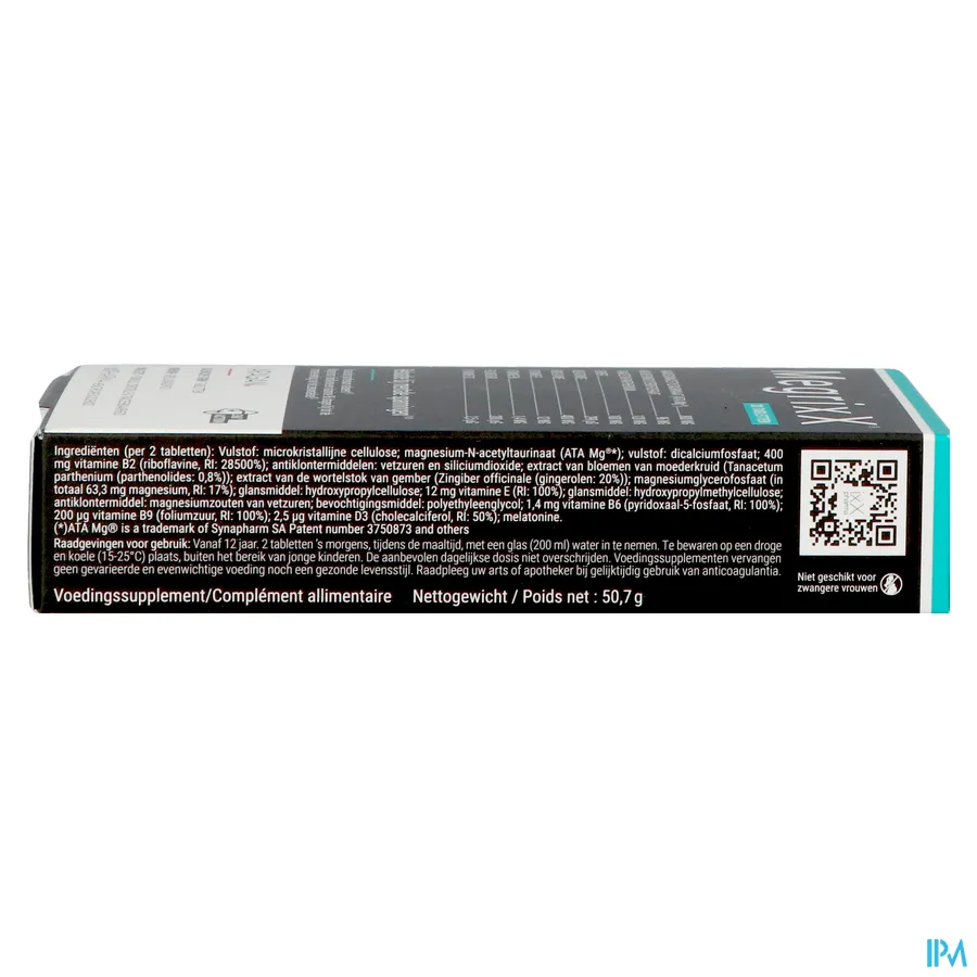 packshot van MegrixX 30 tabletten