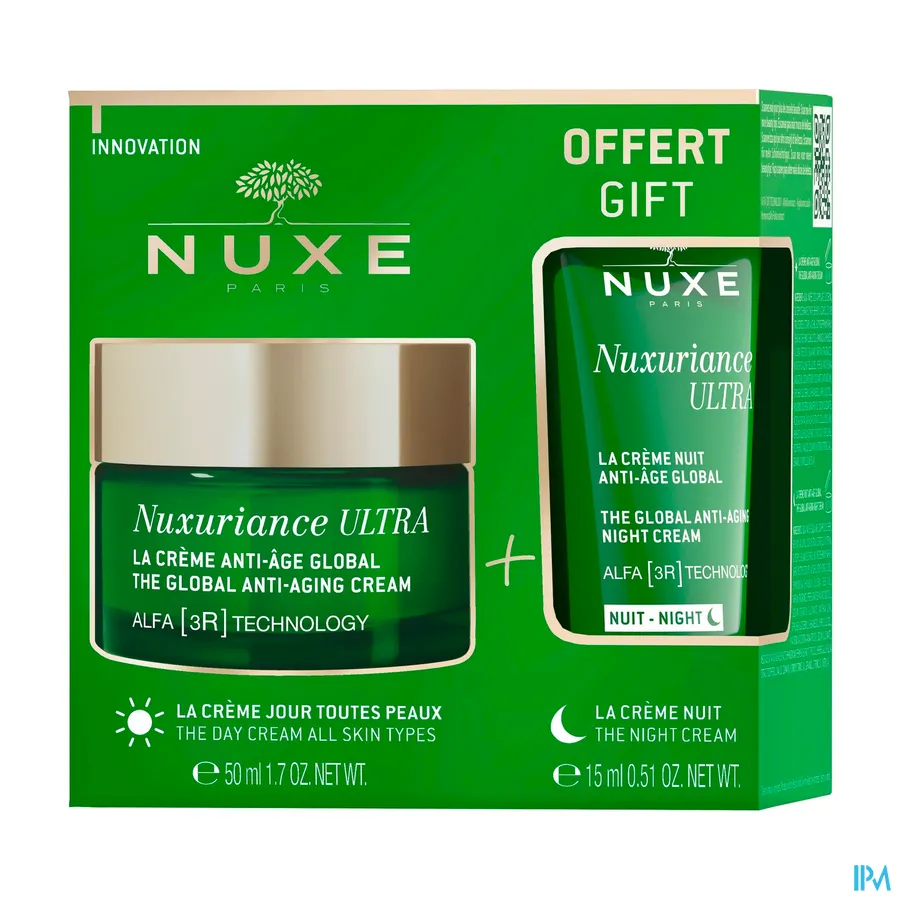 packshot van Nuxe Nuxuriance Ultra 3r Kit Creme Dag/Nacht 2 Producten