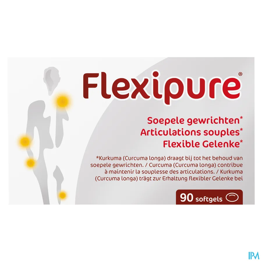 packshot van Flexipure voor Gewrichten 90 Capsules