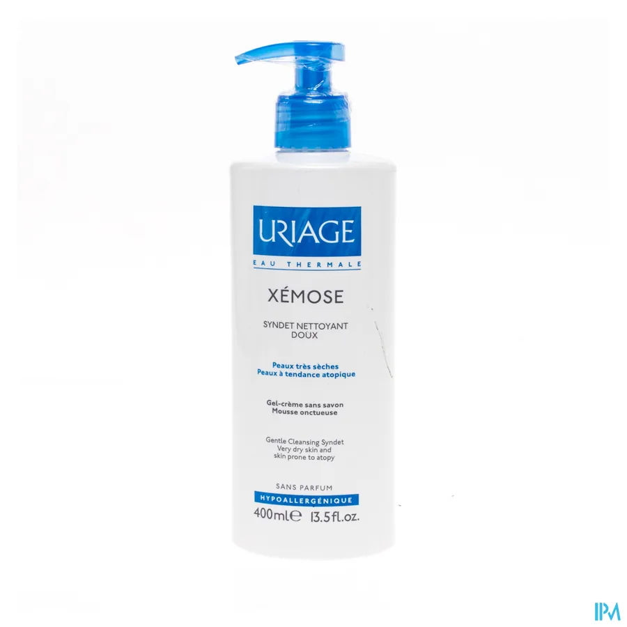 packshot van Uriage Xémose Milde Reinigende Gel-Crème 400 ml