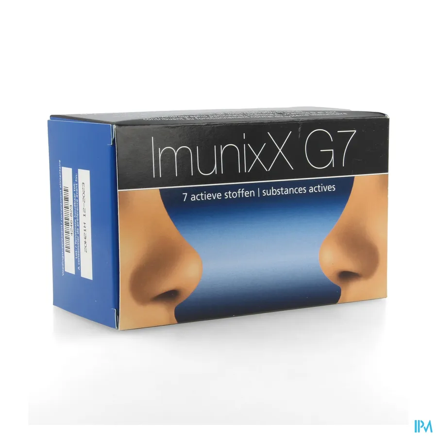 packshot van ImunixX G7 met 7 Actieve Stoffen 40 Tabletten