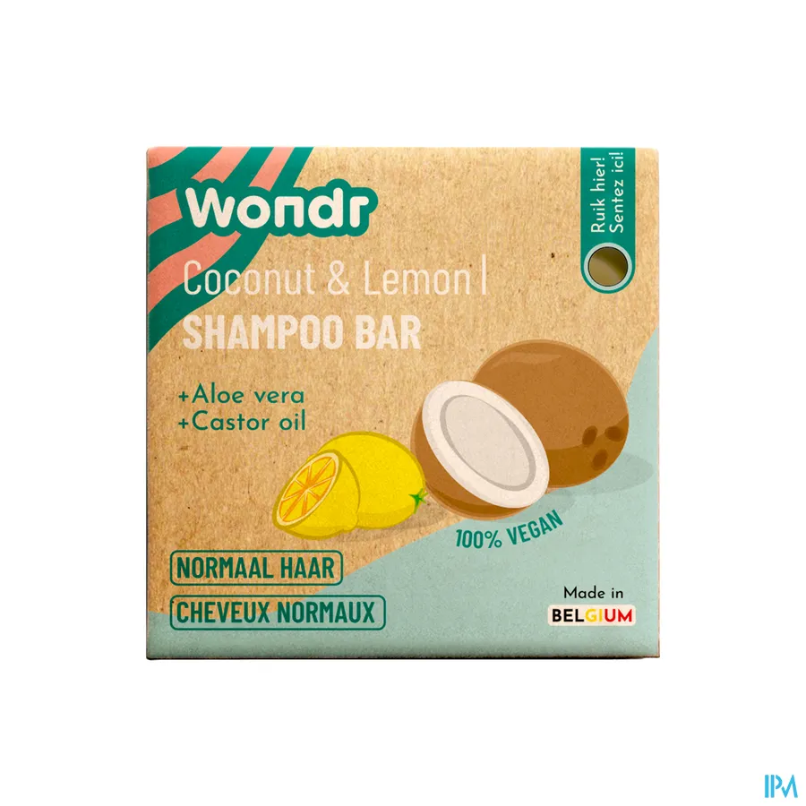 packshot van WONDR Shampoo Bar Crazy Coconut 55 g