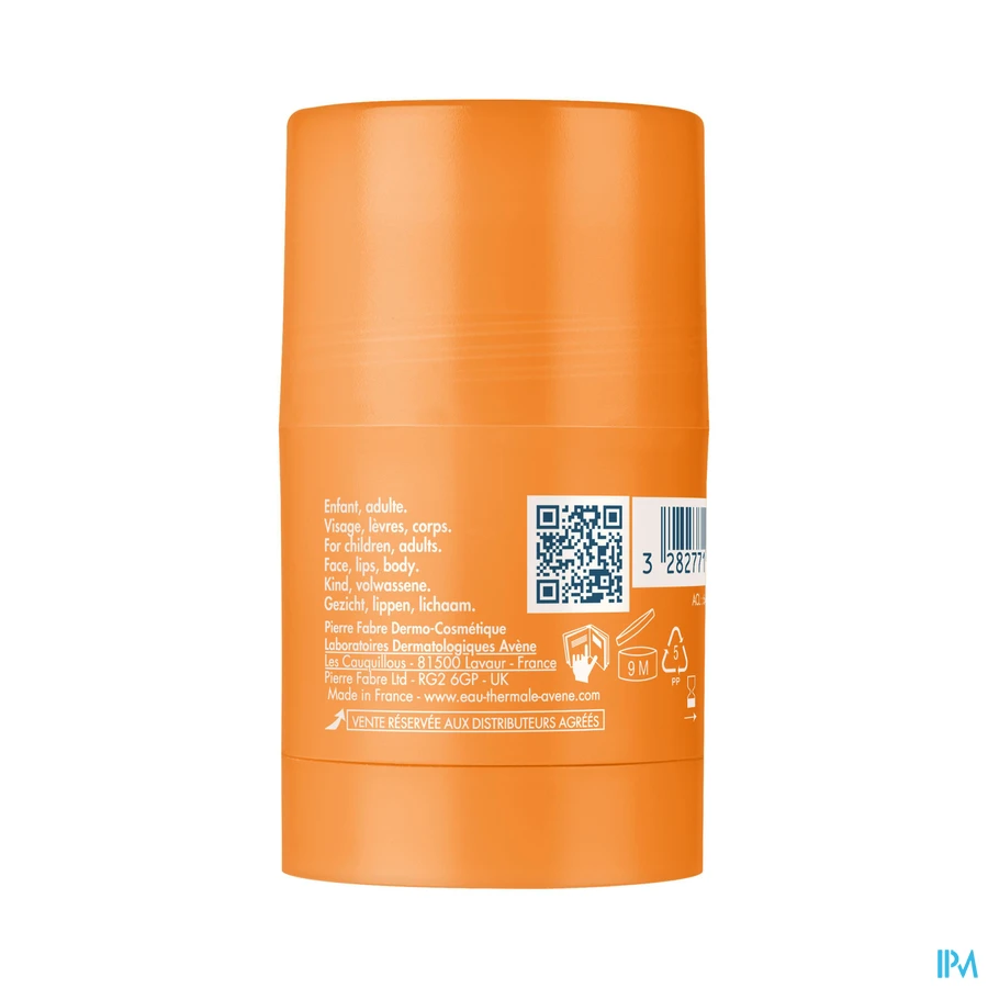 productshot van Avène Ultra Onzichtbare Stick SPF 50 45 g