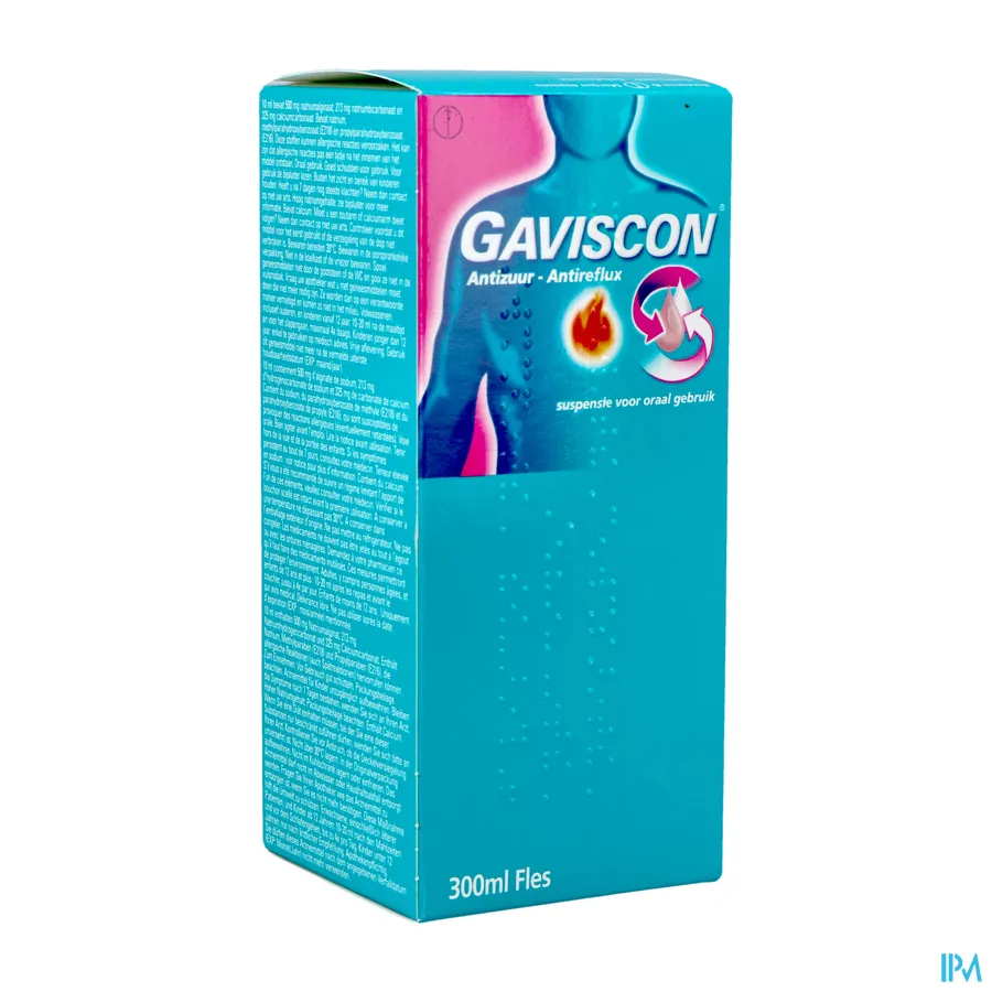 packshot van Gaviscon Antizuur-Antireflux 300 ml