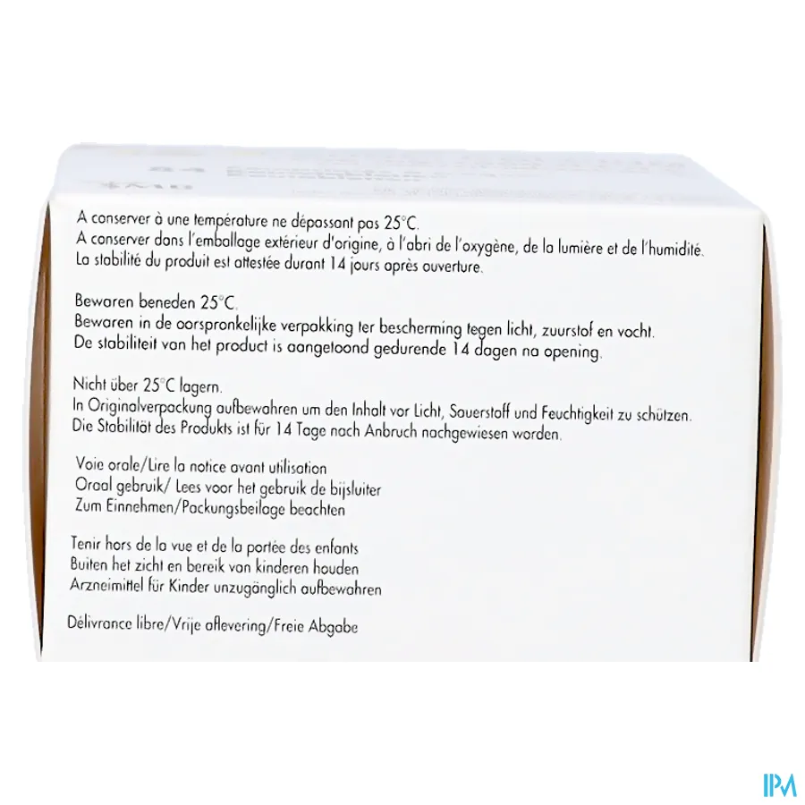 packshot van D-Cure 1000 mg Calcium en 1000 IE Cholecalciferol 84 Kauwtabletten