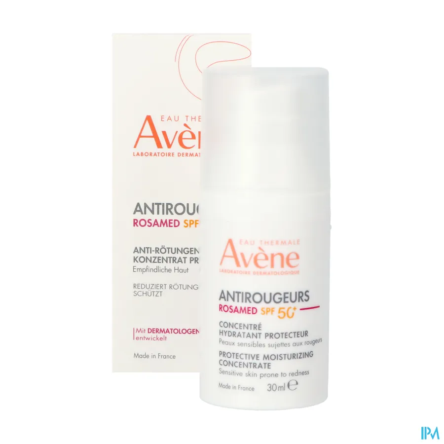 productshot van Avène Antirougeurs Rosamed SPF 50+ 30 ml