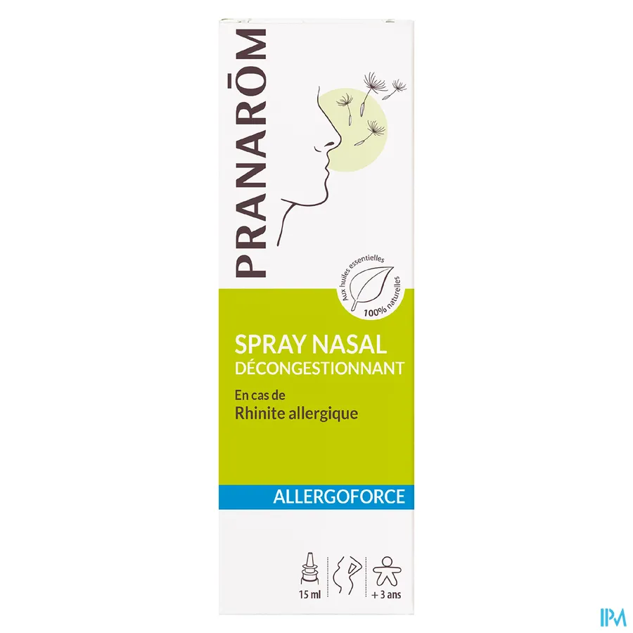 packshot van Pranarom Allergoforce Neusspray 15 ml