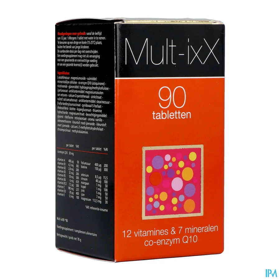 packshot van Mult-ixX 90 tabletten