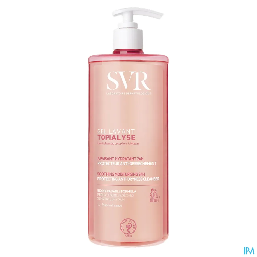 packshot van SVR Topialyse Douchegel Promo 1 l