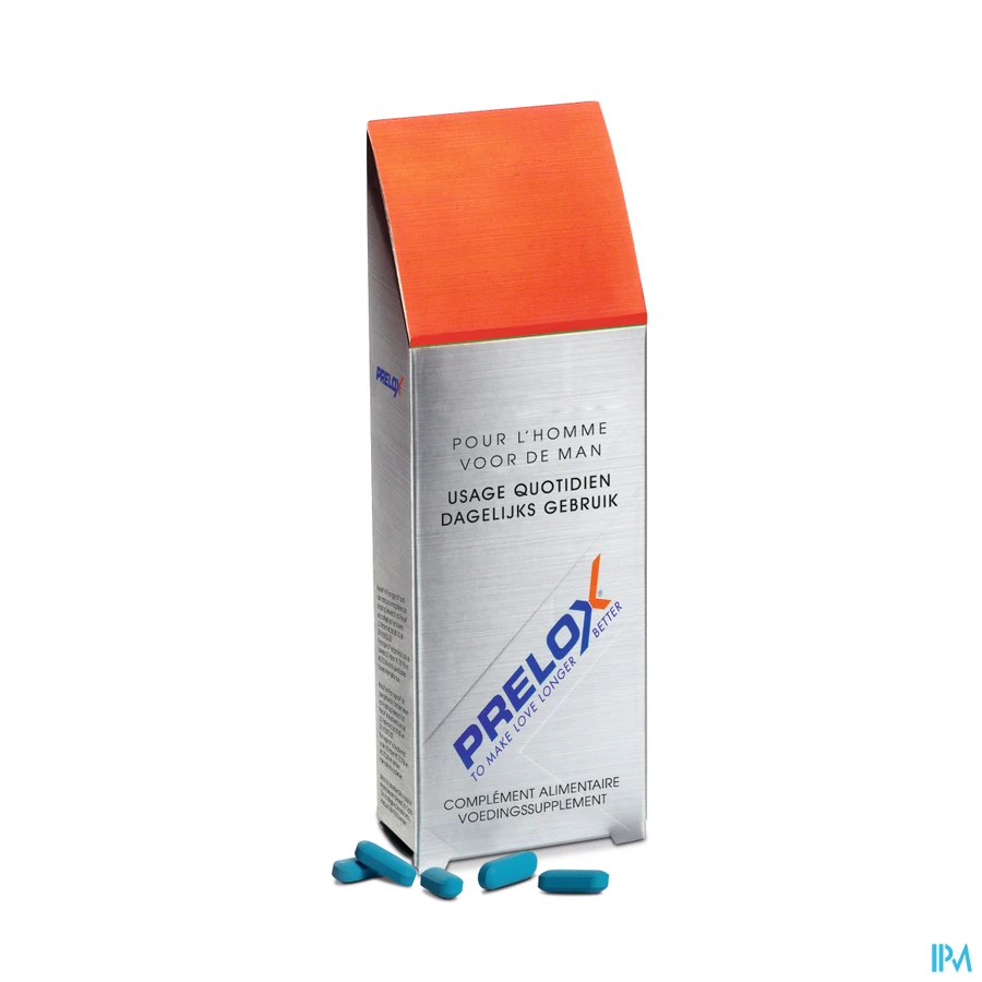 productshot van Prelox voor de Man voor Dagelijks Gebruik 60 Tabletten
