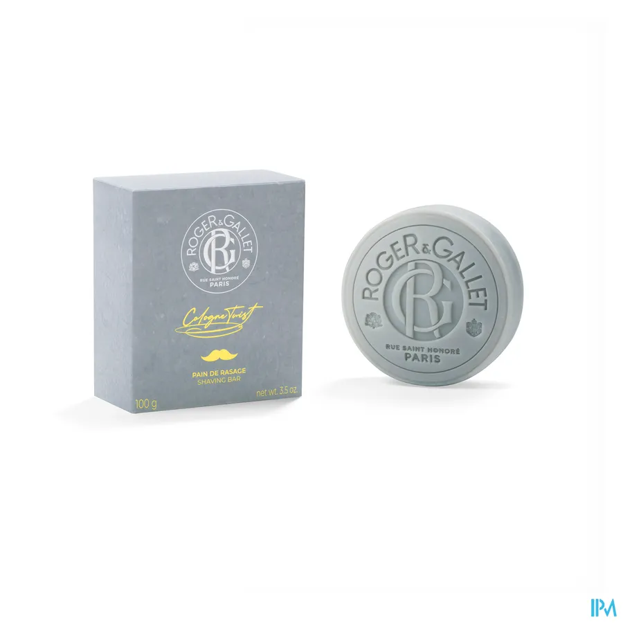 productshot van Roger & gallet Cologne Twist Scheerzeep Solid 100 g