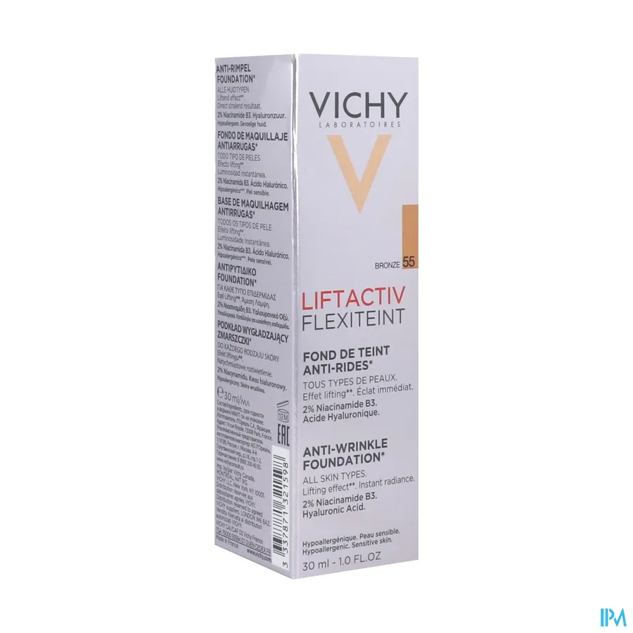 packshot van Vichy Liftactiv Flexiteint 55 Bronze 30 ml