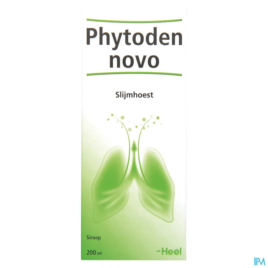 packshot van Heel Phytoden Novo Siroop 200 ml
