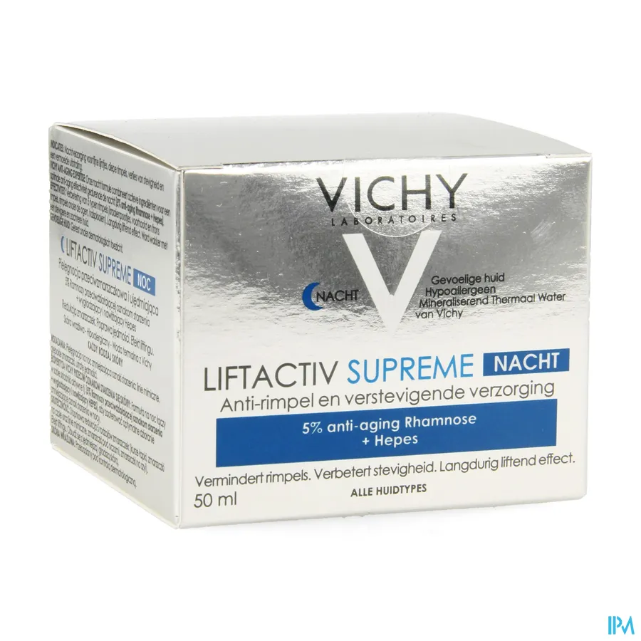 packshot van Vichy Liftactiv Nacht Supreme tegen Rimpels en voor Versteviging van de Huid 50 ml