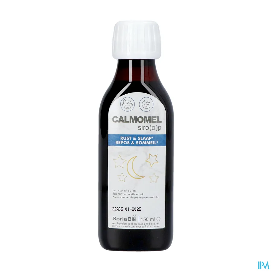 packshot van Soria Calmomel Siroop 150 ml