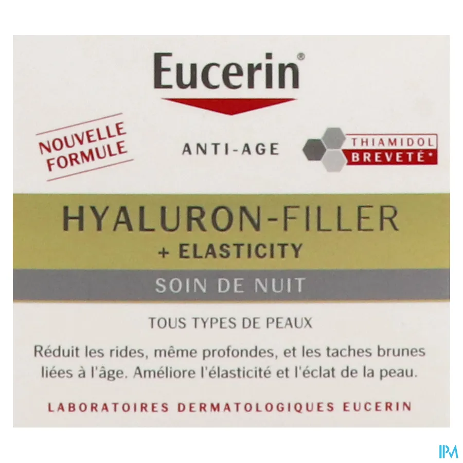 packshot van Eucerin Hyaluron-Filler + Elasticity Nachtcrème Anti-Age & Rimpels 50 ml