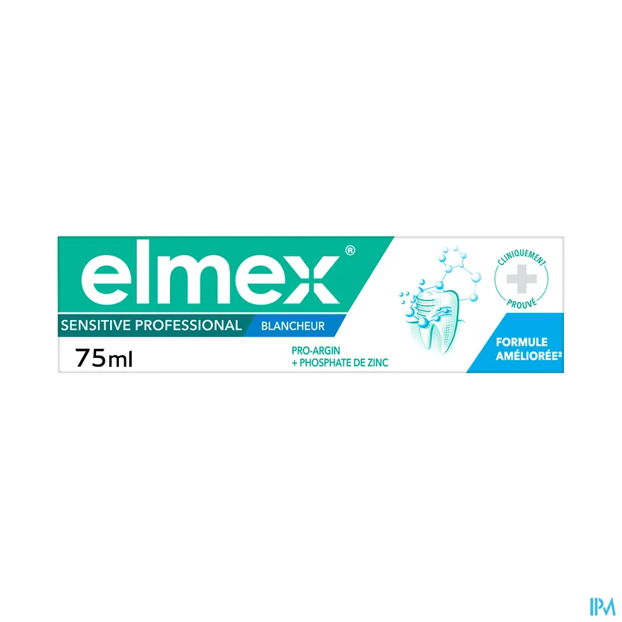 packshot van Elmex Sensitive Professional Whitening Tandpasta 75 ml