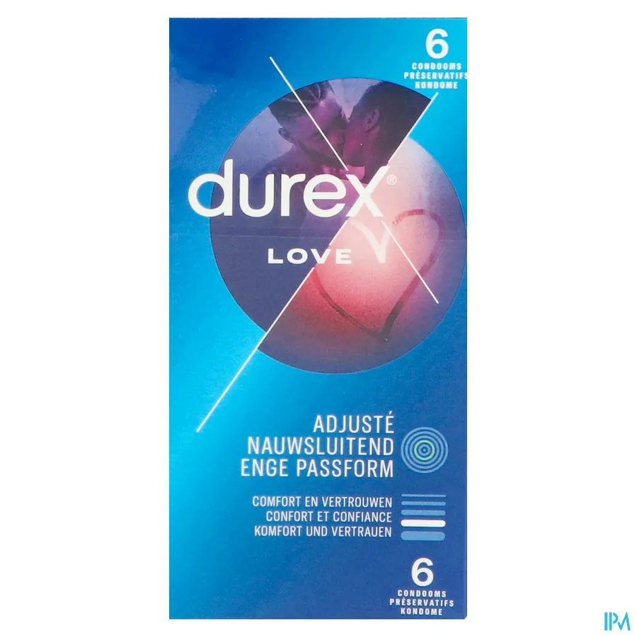 packshot van Durex Love 6 Condooms