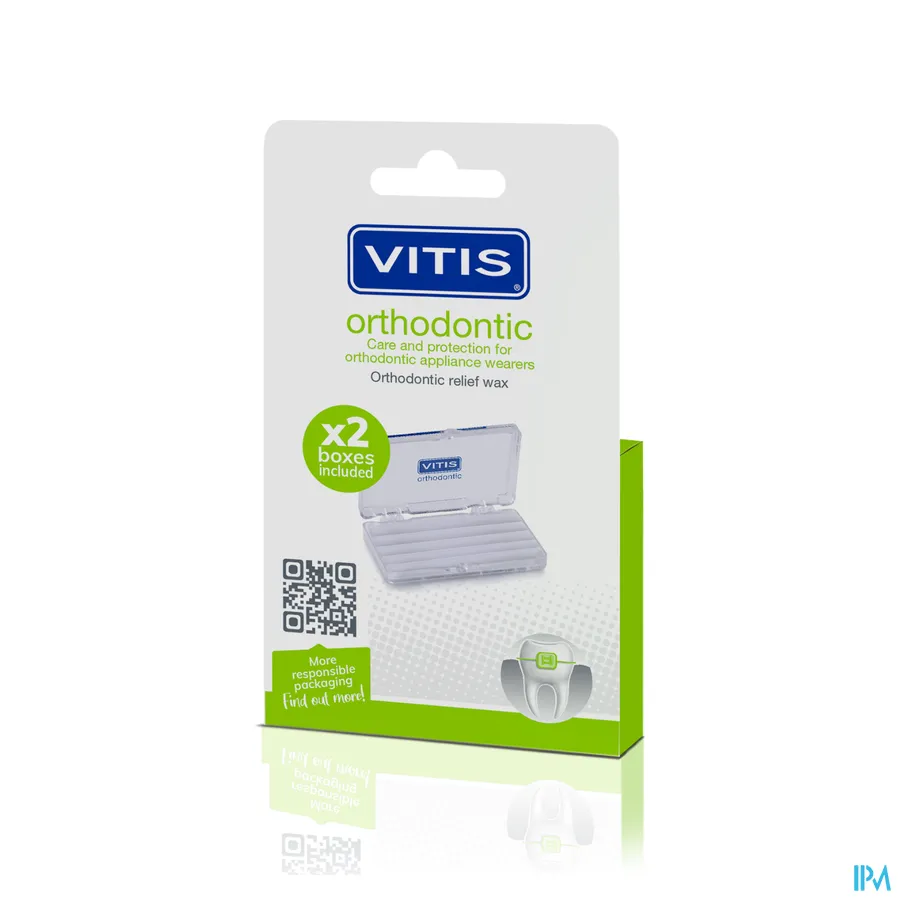 packshot van Vitis Orthodontic Wax 1 + 1 Gratis