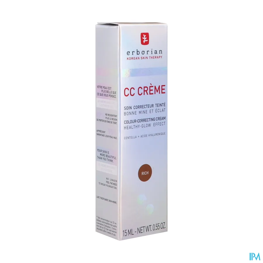 packshot van Erborian CC Creme Rich 15 ml