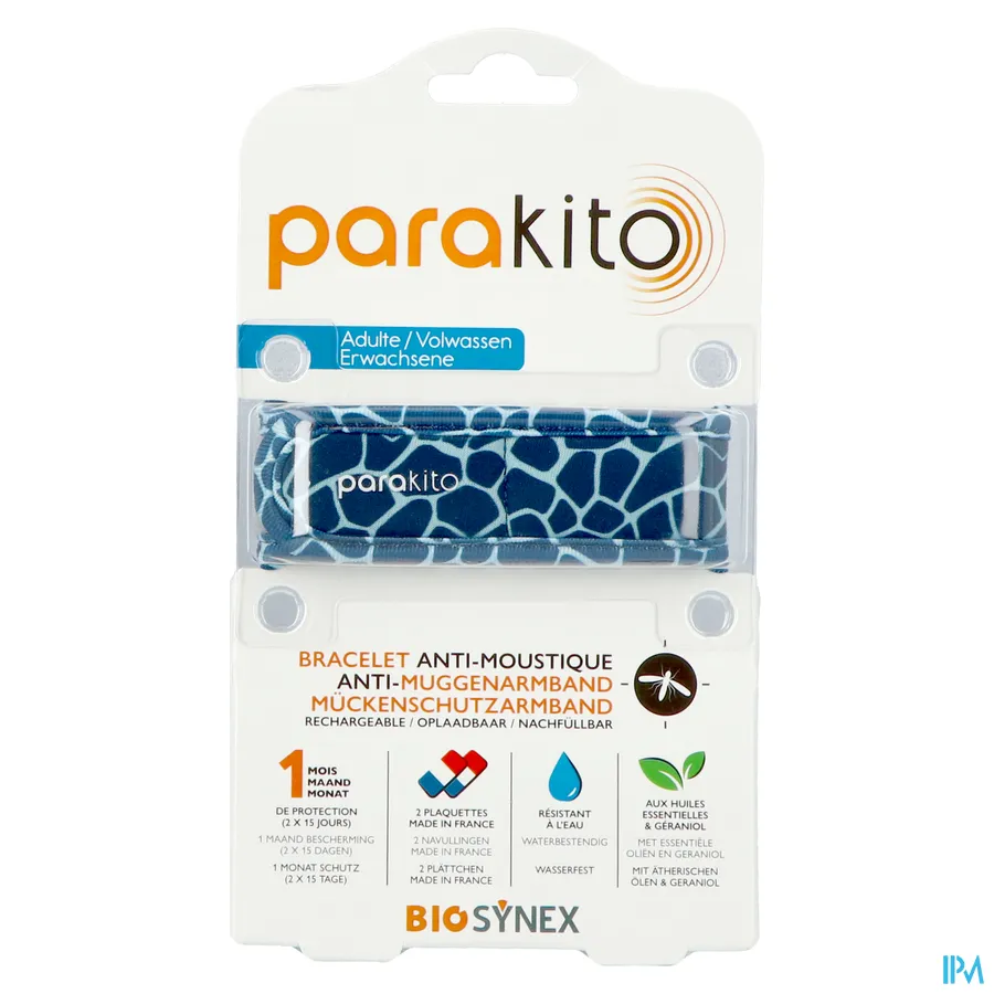 packshot van Parakito Armband Volwassen Giraffe