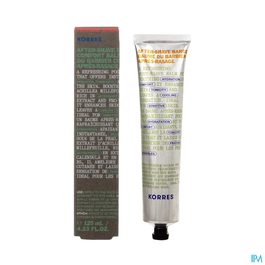 productshot van Korres Km Achillea Aftershave Balm 125ml