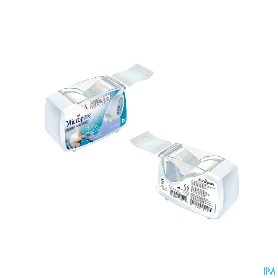 packshot van Micropore 12,5mm x 9,14m