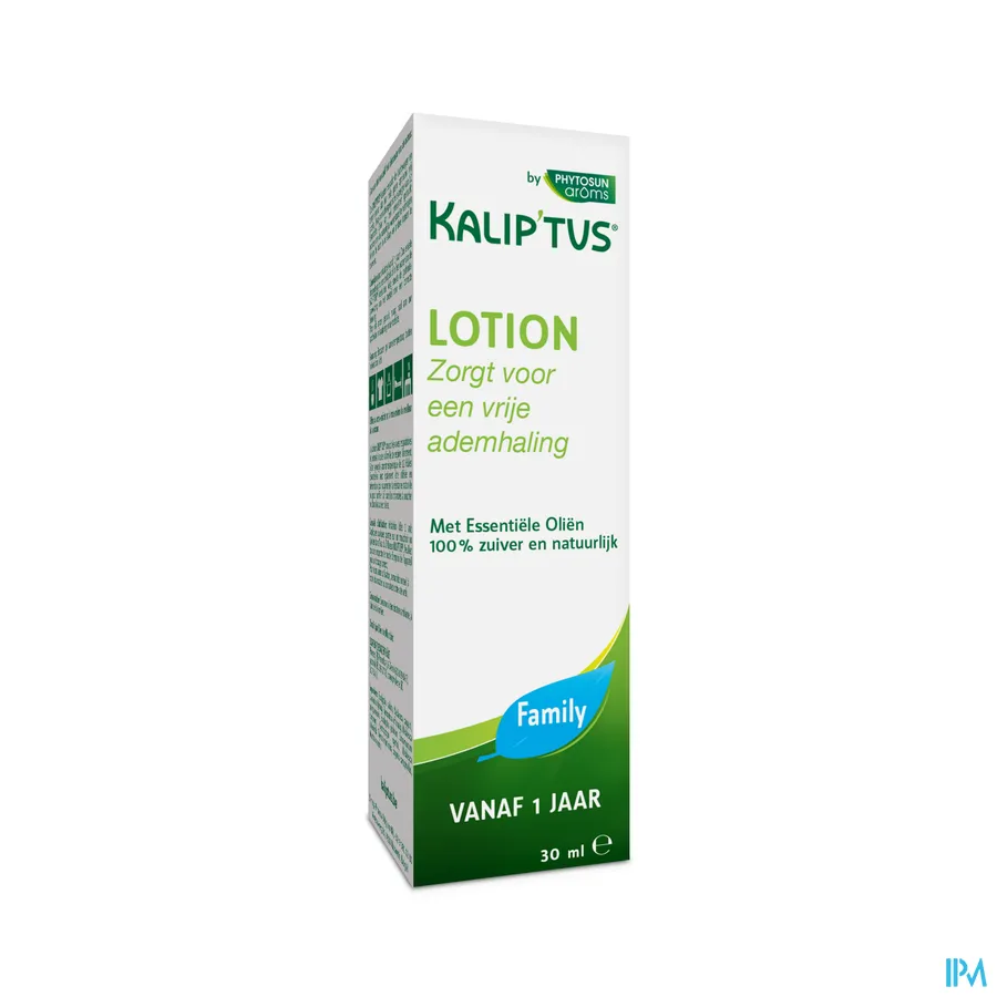 packshot van Kalip'Tus Lotion voor een Vrije Ademhaling 30 ml