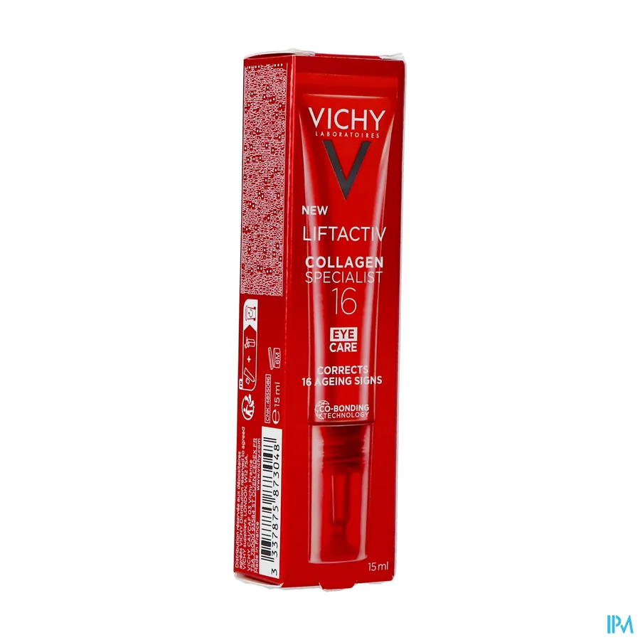 packshot van Vichy Liftactiv Collagen Specialist 16 Oogverzorging 15 ml