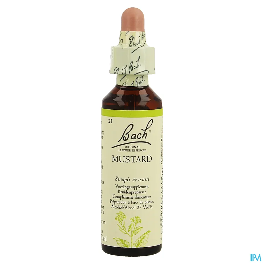 packshot van Bach Bloesem Mustard