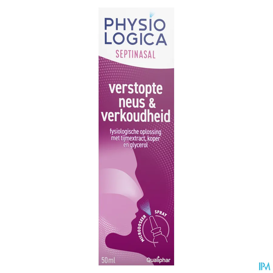 packshot van Physiologica Septinasal Spray 50 ml