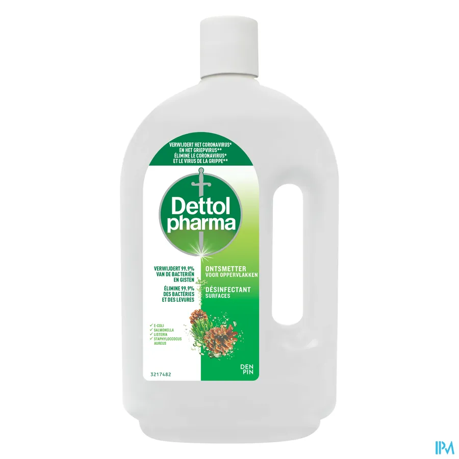 packshot van Dettolpharma Ontsmetter Oppervlakken Den 1 l