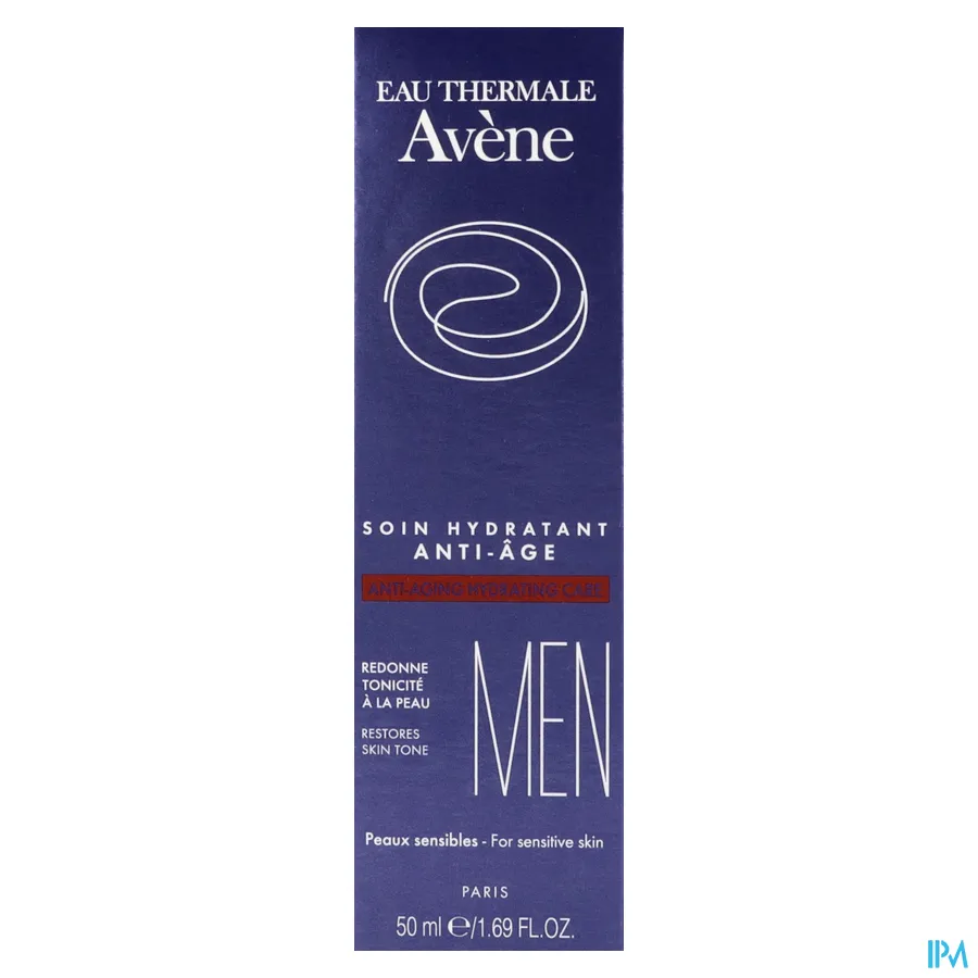 packshot van Avène Man Hydraterende Anti-agingverzorging 50 ml