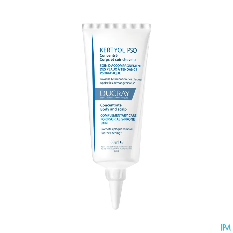 packshot van Ducray Kertyol Pso Concentraat 100 ml