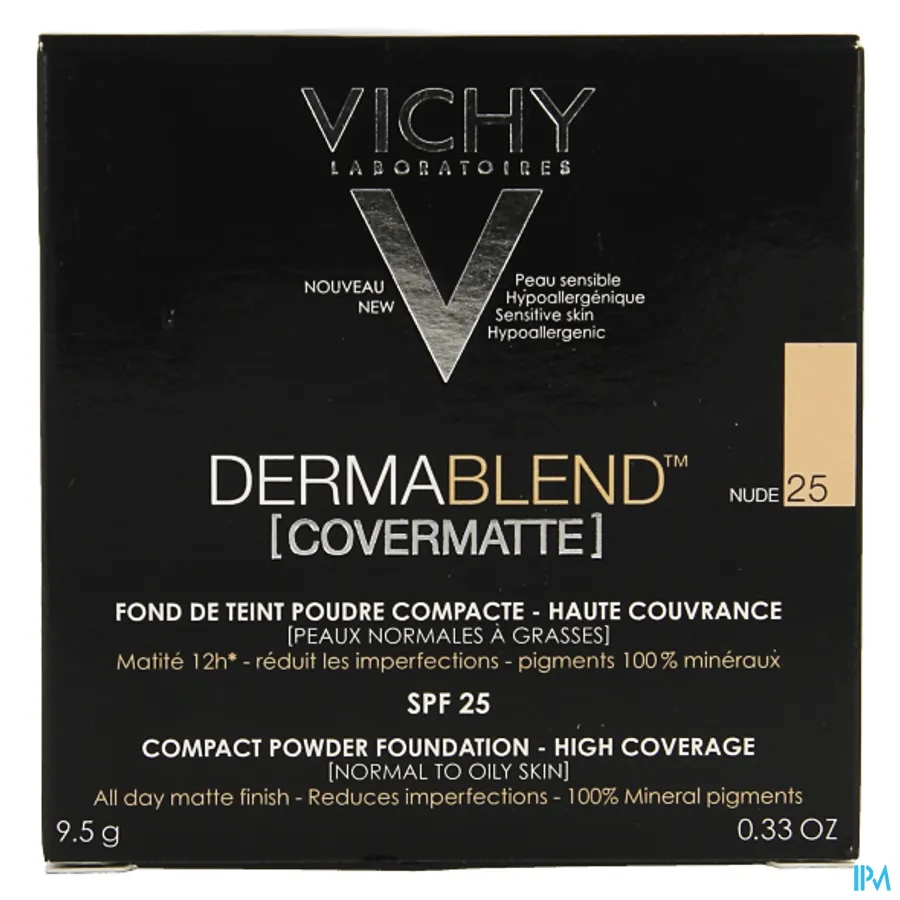 packshot van Vichy Dermablend Covermatte 25 Nude 9,5 g